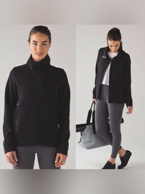 Lululemon Fleece Be True Jacket Sz 8